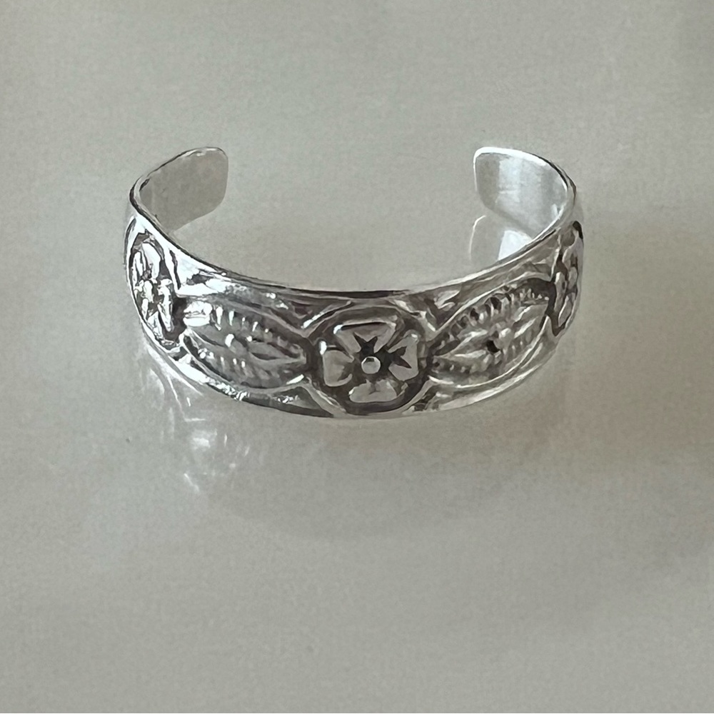 Sterling Silver Toe Ring - image 2